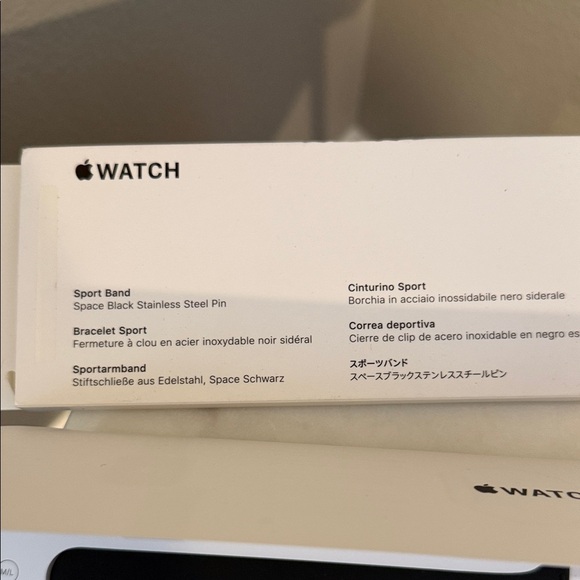 Apple Watch Black Sport Band Set - Picture 2 of 3